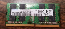SAMSUNG 16GB 2Rx8 DDR4 PC4-2400T SODIMM M471A2K43DB1 LAPTOP MEMORY 32203 picture
