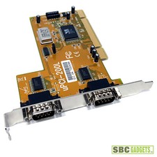 VScom UPCI-200L 2x RS-232 Dual Port PCI to Serial Card picture