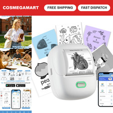 Mini Portable Sticker Maker, 300DPI Ultra-Clear Printer for Custom Labels & Deca picture