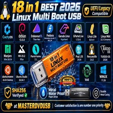 Multi-Boot Linux & Utility 18 in 1 USB – Best of 2026 Free Same-Day Shipping picture