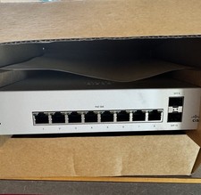 Cisco Meraki MS220-8P 8-Port PoE Gigabit Fully Managed RJ-45/SFP Switch picture