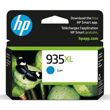HP 935XL Cyan Ink Cartridge Genuine OEM New Sealed EXP 04/2024 picture
