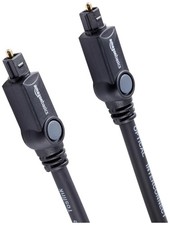 Amazon Basics Toslink Digital Optical Audio Cable 6ft Gold-Plated 7GSW picture