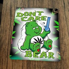 Dont Care Bear Mouse Pad Weed Mary Jane 420 picture