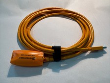 Tether Tools TetherPro 15ft USB 3.0 Active Extension Cable, Hi-Visibility Orange picture