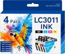 LC3011 4PK Heid Yield Ink Cartridge Compatible for MFC-J690DW J895DW Printer picture