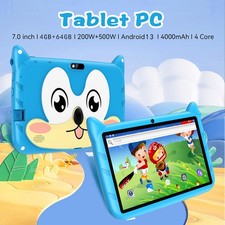 New 7 Inch 5g Wifi Kids Tablets for Study Education Android 13 Quad Core Google picture