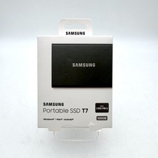 Samsung Portable SSD T7 Black New In Box picture