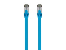 Monoprice Cat8 26AWG S/FTP Ethernet Network Cable - 25ft - Blue, 2GHz, 40Gbps picture