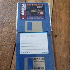 1996 AMIGA Format The Shepherd Full 50 Level God Game PC Wise 3 1/2