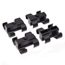 CCD4-4 Dual Cable Clip Clamp Fastening Wire Management 4 Pack (Dual 4 Gauge) picture