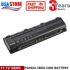 Laptop PA5024U-1BRS Battery For Toshiba PA5027U-1BRS PABAS260 PA5024U PABAS259 G picture