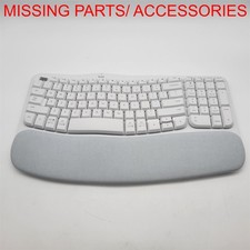 Logitech Wave Keys Wireless Ergonomic Keyboard - White [920-012275] *NO DONGLE* picture