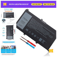 74Wh 6 Cell Li-ion Laptop Battery for Dell Inspiron 15 7000 Series 11.1V 11.4V picture
