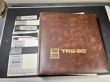 Vintage 1980 Original Radio Shack TRS-80 Profile Software & Manual picture