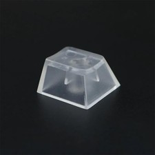 100 PCS OEM Profile Blank ABS Frosted Transparent 1U R4 Keycaps MX Switches picture