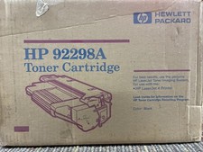 HP 98A (92298A) Black Toner Cartridge Laser Jet 4 - NEW IN OPEN BOX picture