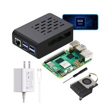 Basic kit for Raspberry Pi 5 RAM 8GB Included PI5 Case,5.1V 5A Power Supply,A... picture