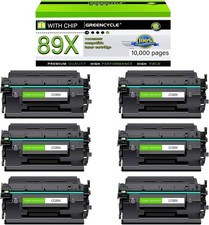 GREENCYCLE 6PK CF289X Toner Cartridge For HP 89X MFP M528C M528Z M528F New Chip picture