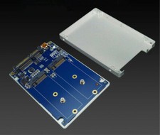 Dual M.2 NGFF SSD to 2.5 inch SATA Adapter Enclosure USB3.0 to 2 NGFF RAID 0/1 picture