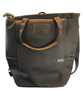 Bugatti Madison Convertible Backpack Tote Black RFID Laptop Travel Bag Arbonne picture
