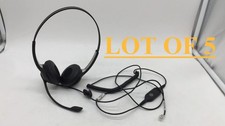 LOT OF 5 Sennheiser SC 260 Black Headband Headset  picture