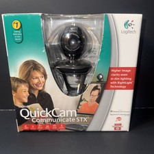Logitech QuickCam Communicate STX Plus With Bonus Headset NEW SEALED picture
