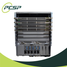 Cisco Nexus N9K-C9508 Chassis 4x X9464TX2 2x SUP-A 2x SC-A 5x 3000W PSU picture