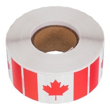 Long Lasting Canadian Maple Leaf Stickers Reusable Decals for Planner and Laptop picture