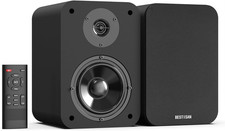 BESTISAN Bluetooth Bookshelf Speakers, Powered Computer Speakers picture
