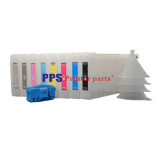 8*350 Refillable Pigment Ink Cartridge Epson Stylus Pro 9800 7800 Print Resetter picture