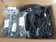 80 Total Genuine OEM Dell AC Power Cords 3-Prong Computer Monitor PC   picture