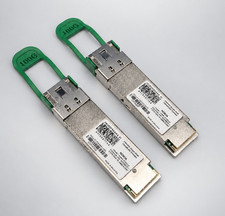 Lot of 2 Nokia 3AL82075AAAA WQTRD6YTAA 100G CWDM4 QSFP28 2km SMF Transceivers picture