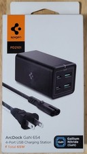 Spigen PD2101 ArcDock GaN 654 4-Ports USB Charging Station Total 65W ACH03787 picture