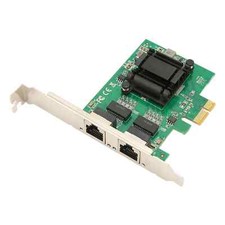 2 RJ45 Ports Gigabit Network Card PCIE x1 10/100/1000Mbps RJ45 Server Lan Card picture