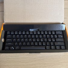 RK ROYAL KLUDGE RK61 60% Mechanical Gaming Black Keyboard Yellow Tri Mode picture