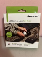IOGEAR Smart Universal Portable USB Common Access Card Reader GSR202 NEW SEALED picture