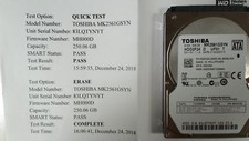 SETof 3 250GB HDDs Hitachi/Toshiba 5400  - 7200RPM 9.5mm picture