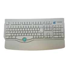 Mechanical PS2 5 PIN DIN Keyboard for HP Dell IBM PC AT Windows PC Typewriter picture