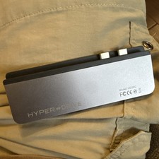HyperDrive 7- Port  Duo USB-C Hub for MacBook Pro/Air, Model HD28C,l-Space Gray picture