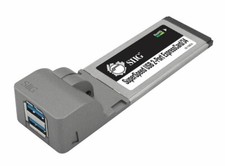 SIIG - 2-port ExpressCard/34 host adapter with 2 SuperSpeed USB 3.0 ports picture