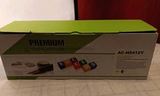 2x Premium Toner Cartridge AC-H0412Y Compatible HP And CANON OPEN BOX SEALED BAG picture