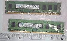 8GB Kit 2x 4GB PC3-12800 Desktop DIMM DDR3 12800U 1600 MHz Non-ECC Memory RAM picture