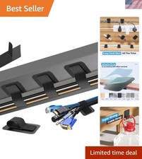 Cable Management Under Desk - Compact, Reusable, High-Capacity Organizer picture