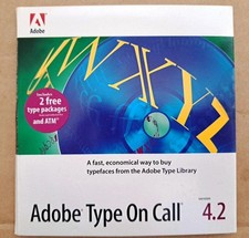 Adobe Type On Call Version 4.2 Retail Full Version for Windows w/ License picture