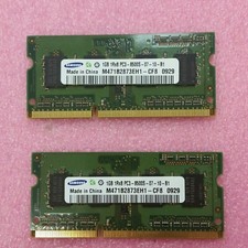 Samsung (2x)1 GB 1Rx8 PC3-8500S M471B2873EH1-CF8 Memory   SSG297 picture