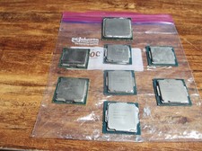 Mixed lot of 8 CPUs i5-i7-Celeron-Xeon-Pentium picture