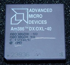 AMD Am386 DX/DXL-40 386DX 40Mhz CPU Ceramic PGA 132 80386 386s DX-40 Processor picture