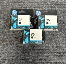 x3 Genuine HP 96 Black Ink C8767WN OEM New Sealed Pack Box Exp 20/21 Lot Of 3 picture