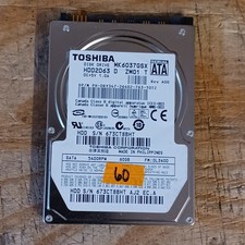 Toshiba 60GB 5400RPM 2.5